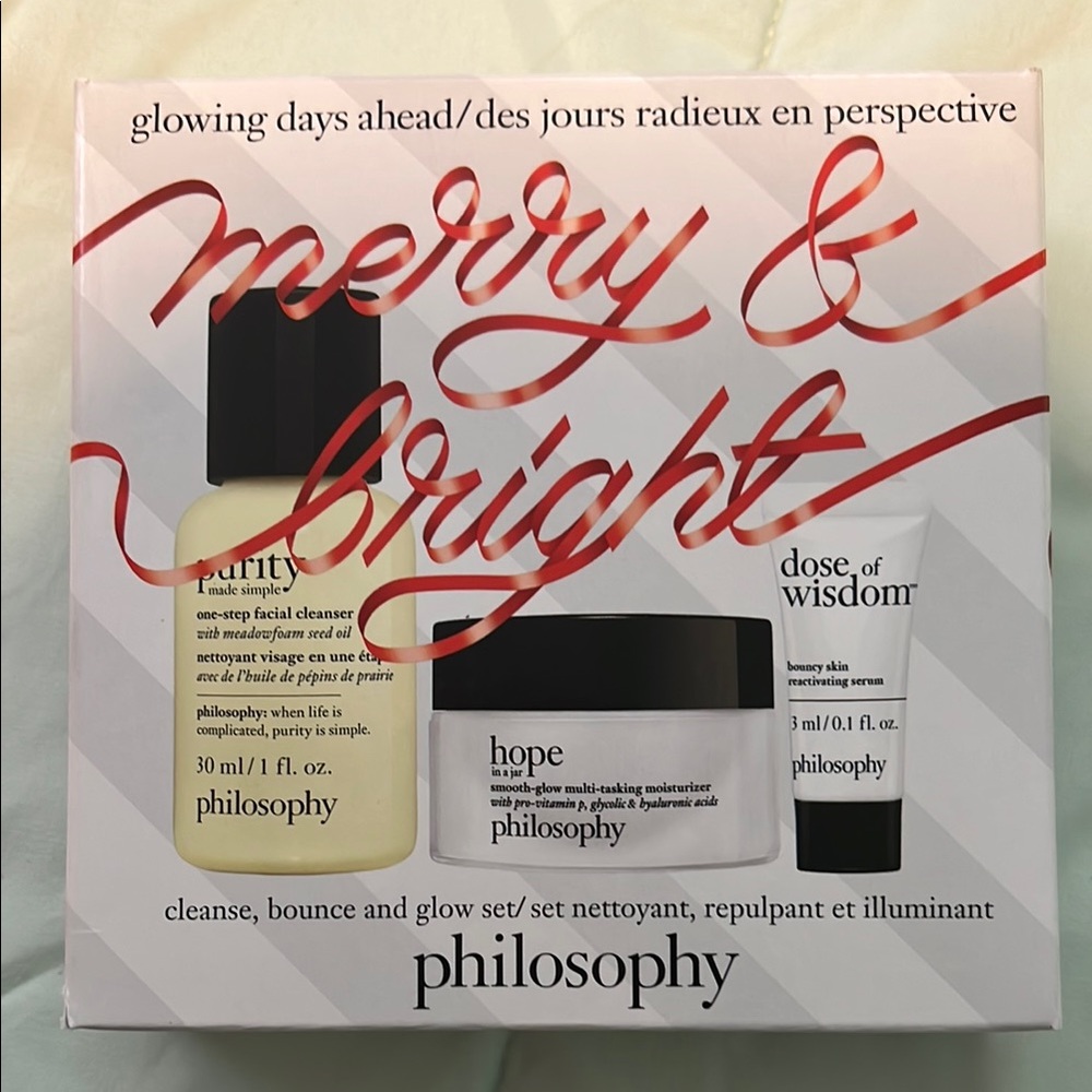 Philosophy Merry & Bright Skincare Set